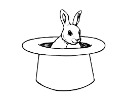 rabbit in a hat - Clip Art Library